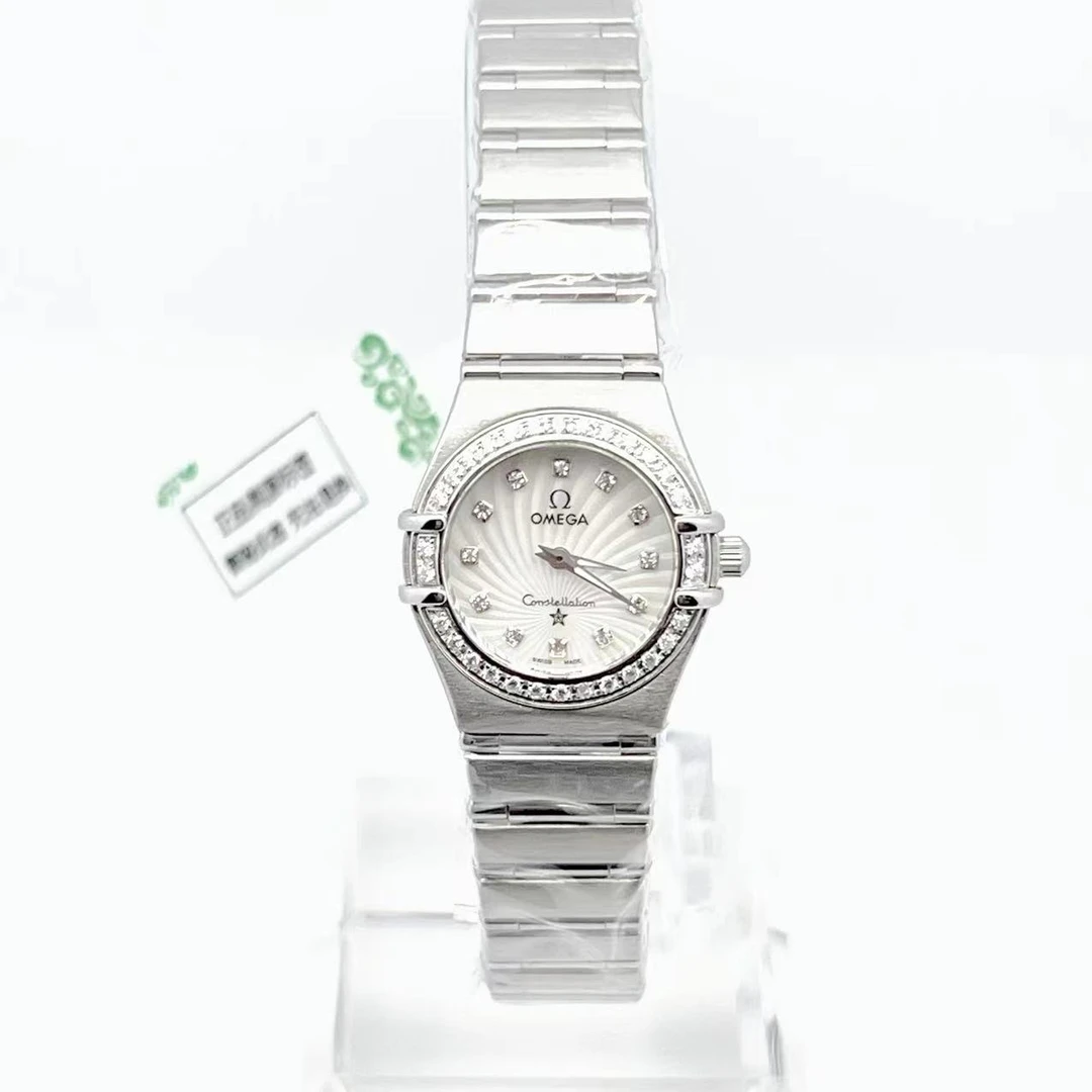 95新 Omega/欧米茄 石英腕表 后钻 星座 22.5mm/公价93999/jm2433