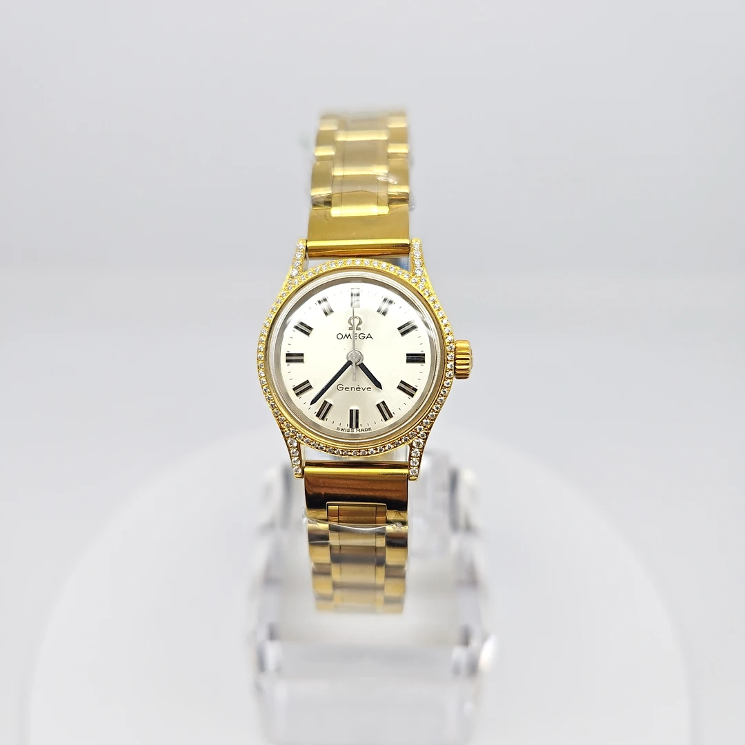 95新 Omega/欧米茄 手动机械腕表后钻22.5mm/公价32999/wh7359