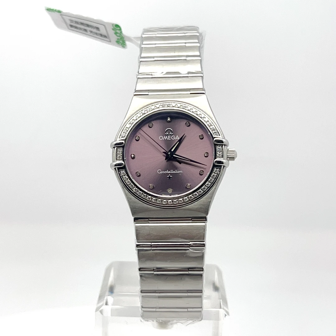 99新 Omega/欧米茄  星座石英腕表33mm后钻/公价85999/jm2674