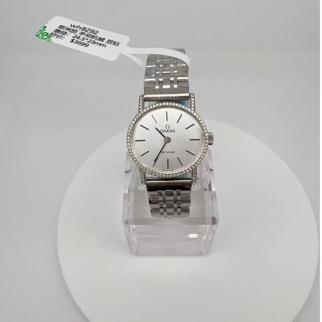 95新 Omega/欧米茄 手动机械后钻24.5*23mm/公价32999/wh8292