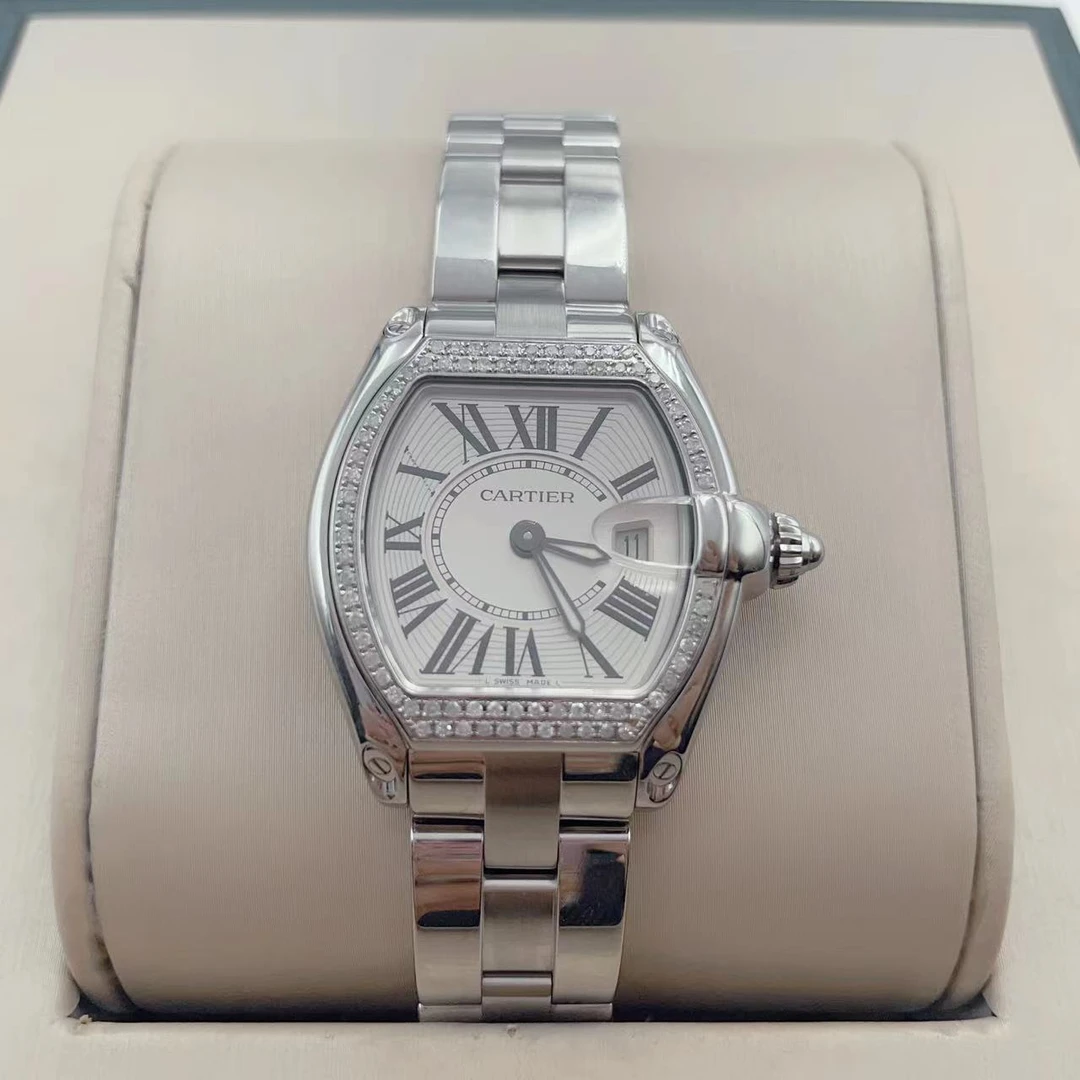 95新 Cartier/卡地亚 石英 腕表 后钻29*27mm/公价63999/WH2932