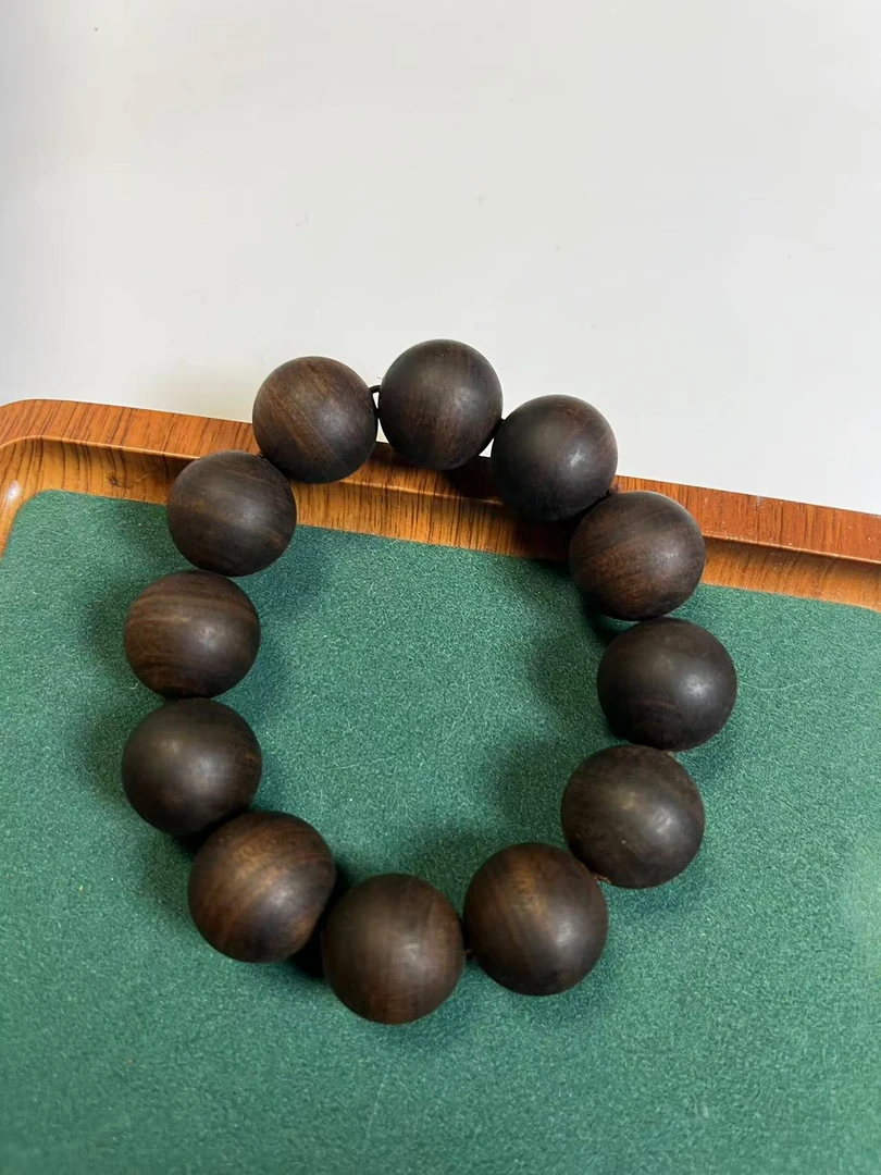 【香泽园】0218高端收藏 沉木2.0mm富森红土 合香珠