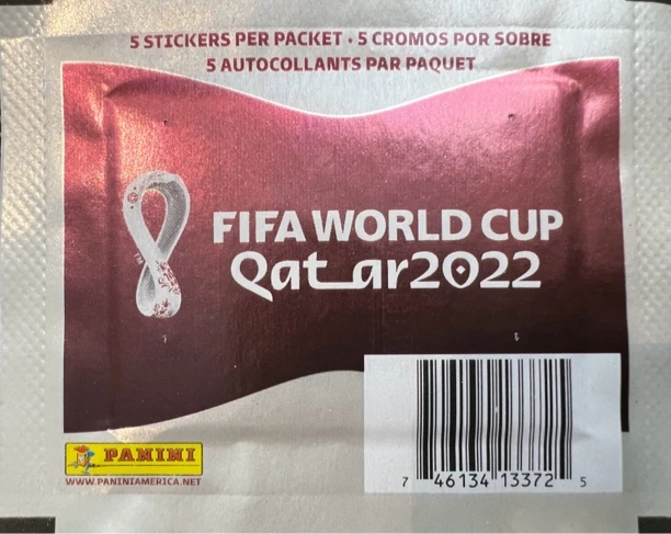 panini2022世界杯贴纸（29.9两包）未成年禁止下单