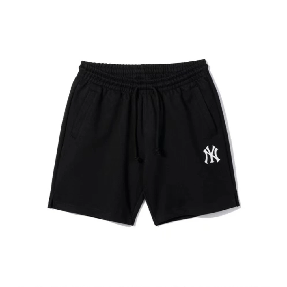 New Era  洋基队Logo印花男女情侣五分裤同款夏季运动休闲短裤