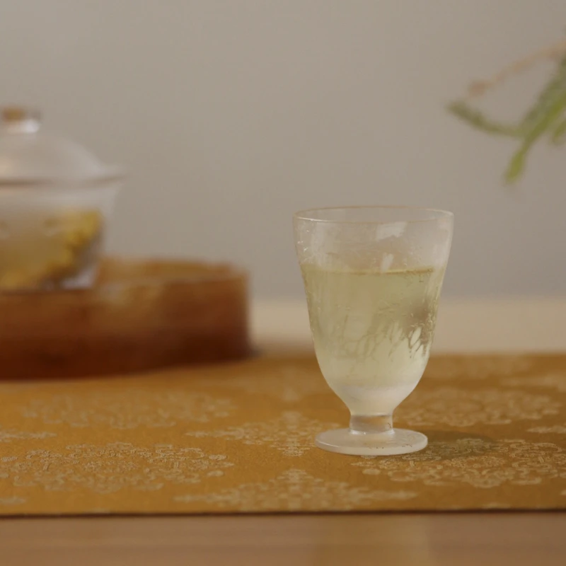 【见珊】福禄杯-小号冰白色(金)（琉璃S0269）