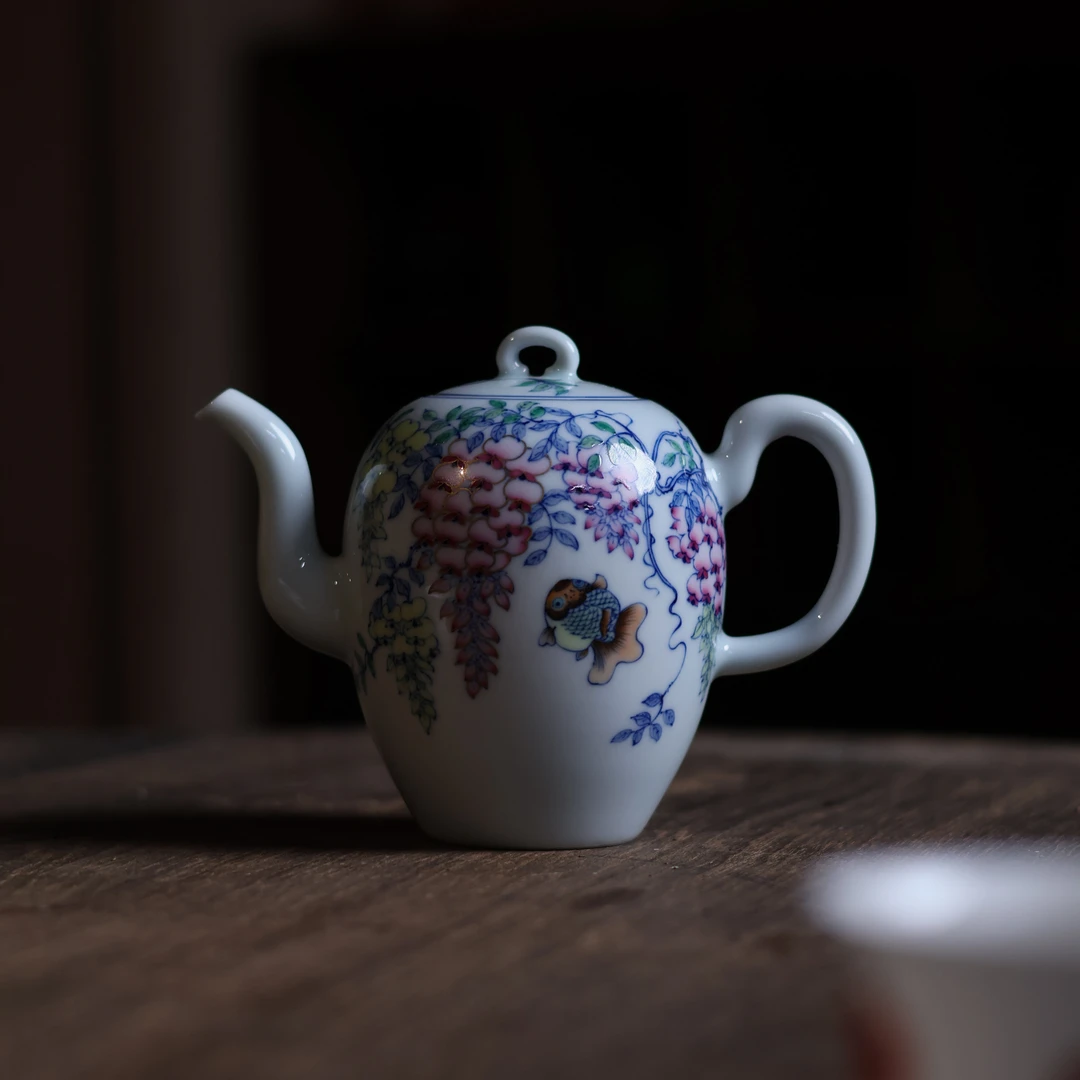 【见珊】紫藤壶（卓君S0131）