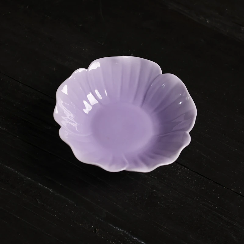 【见珊】 幻紫-花边壶承（Q4678）