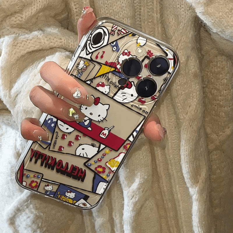 贴纸kt猫适用苹果vivo华为oppo小米手机壳iPhone15plus14pro13max