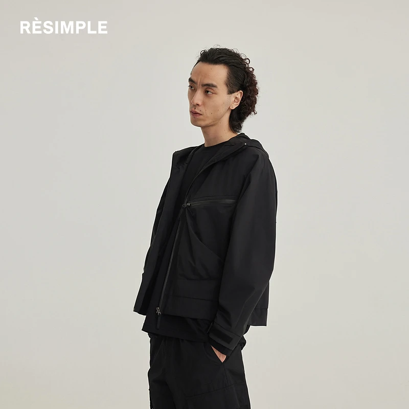 RESIMPLE简单点『商场同款』极简生活-短外套-0378