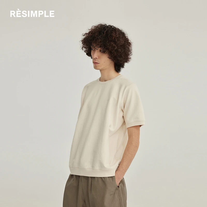 RESIMPLE简单点『商场同款』极简生活-短袖T恤-0513
