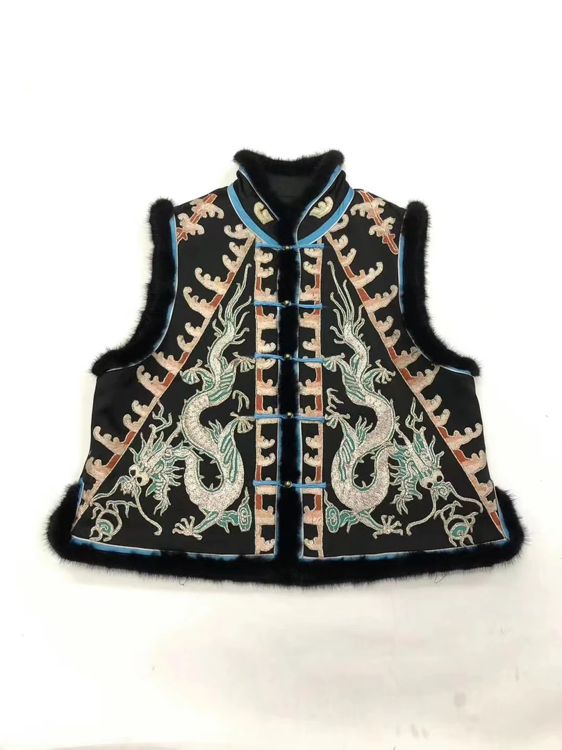 特惠秒杀满绣棉马甲