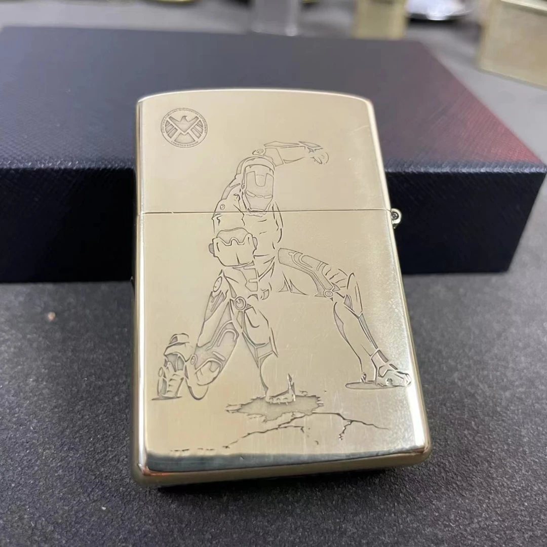 ZORRO佐罗手办防风煤油打火机 黄铜经典动漫个性创意男士礼品