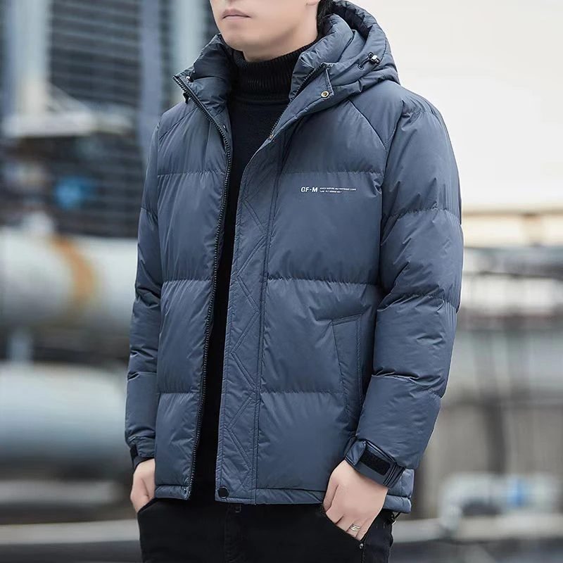 黑金石墨烯保暖棉衣冬季2024新款青年棉服潮流加厚帅气男装外套