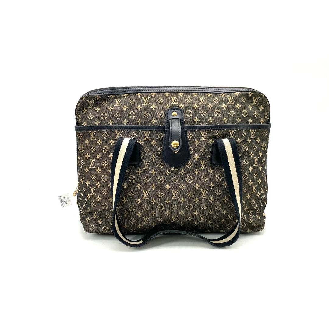 95新 LouisVuitton/路易威登 丹宁牛仔帆布手提包 尺寸33/24 情怀