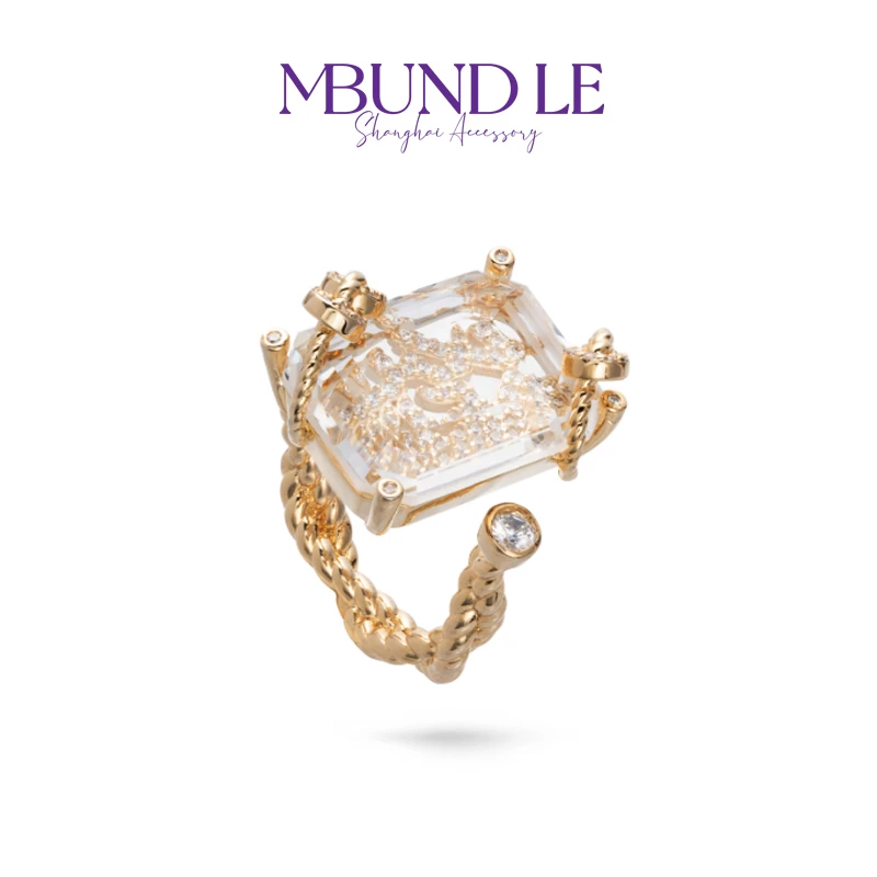 铜合金戒指 恭喜发财-发字戒指