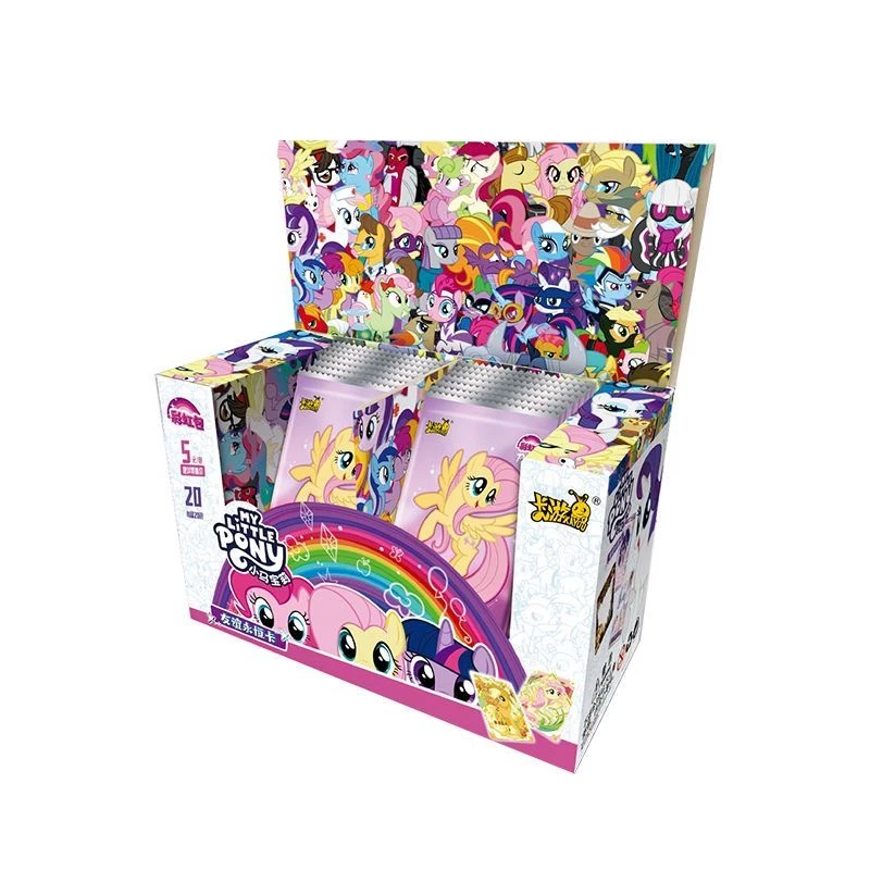 拆包小马宝莉友谊永恒卡彩虹包第三弹玩具小女孩卡片卡游正版盲盒