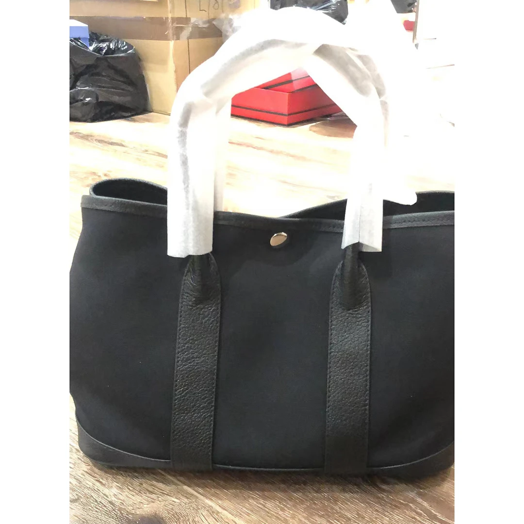 宝丫轻奢 女式时尚百搭帆布包手提包B5700