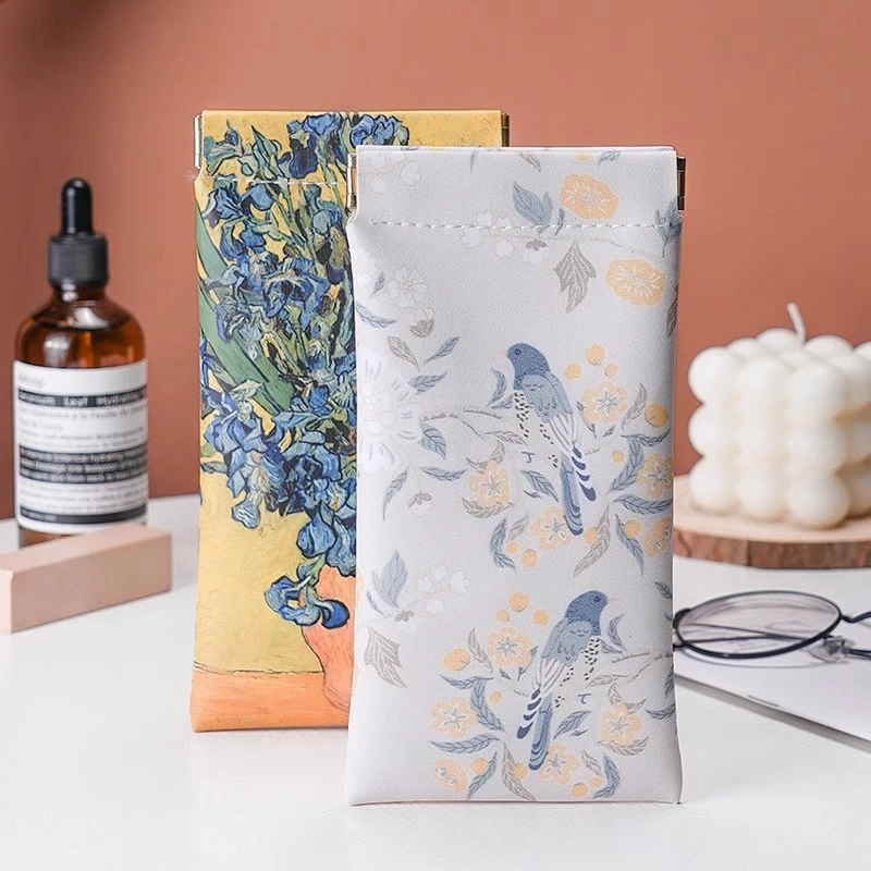 眼镜袋抗压方便墨镜袋男女款太阳镜收纳包保护套布袋简约眼睛袋子