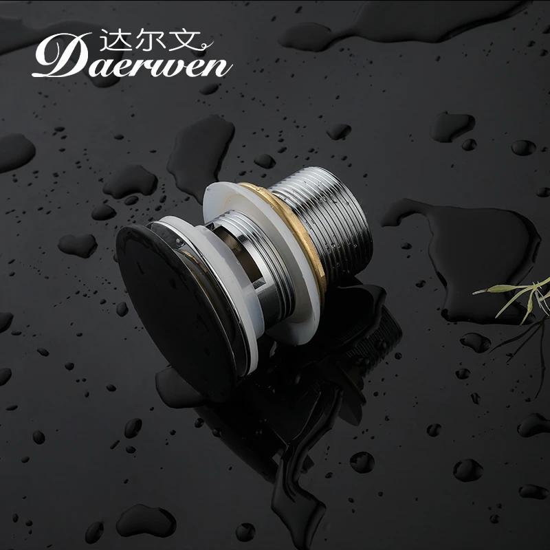 达尔文 人造石浴缸弹跳下水器 浴缸去水器 防臭下水器浴缸配件表