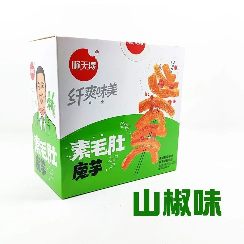 顺天缘素毛肚山椒味（20包／盒）