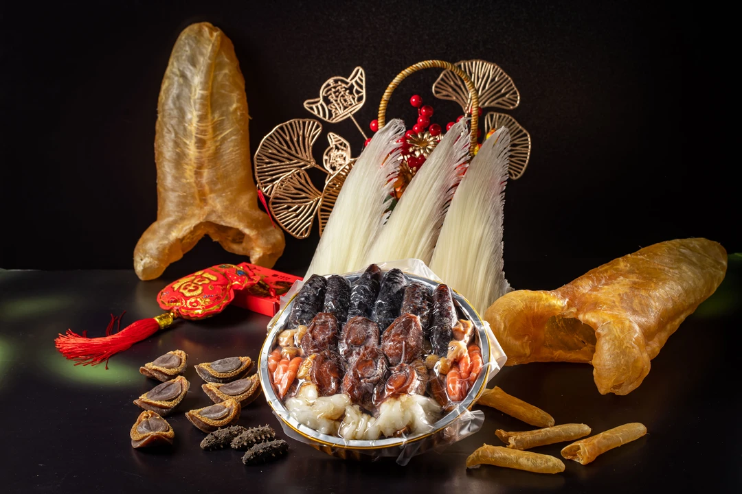 【黄金干鲍】6人份富贵大鲍鱼佛跳墙【送龙凤呈祥锅+礼袋】