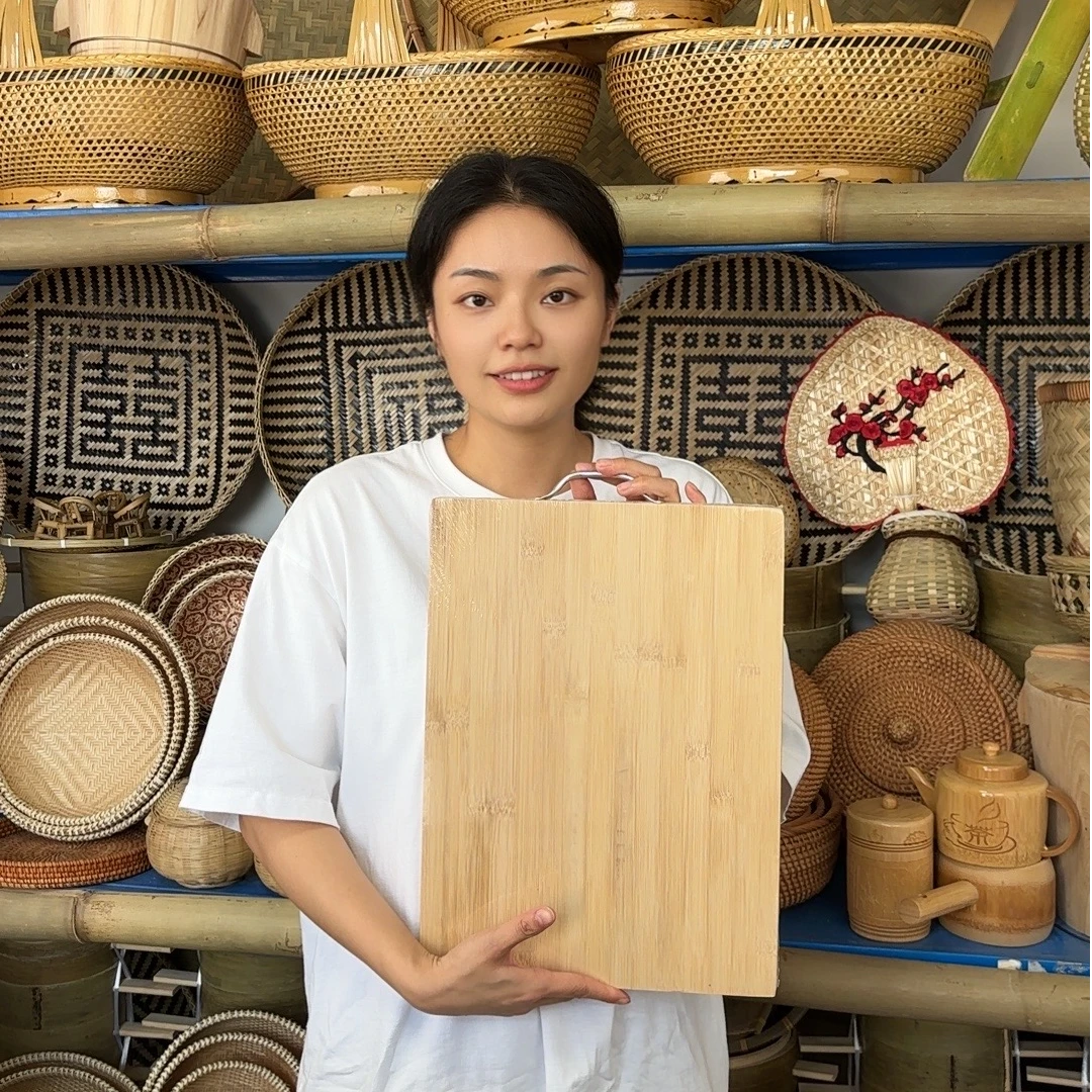 38*26家用竹菜板案板防霉长方形无漆水果菜板