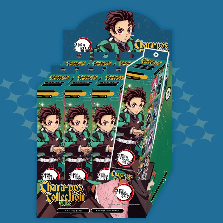 韩谷正版授权 鬼灭之刃盲盒海报2弹Vol.2 182mm x 515mm