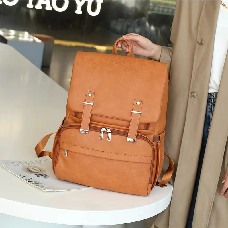 超大容量母婴宝宝外出行妈咪背包双肩手提婴儿孕妇2023年网红新款