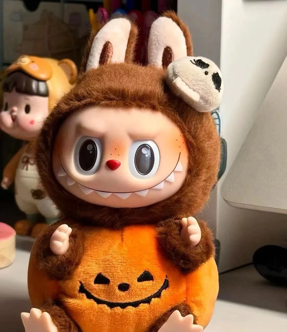 【颜色对对碰】欧labubu坐坐大娃潮玩盲盒手办（直播间链接勿拍）