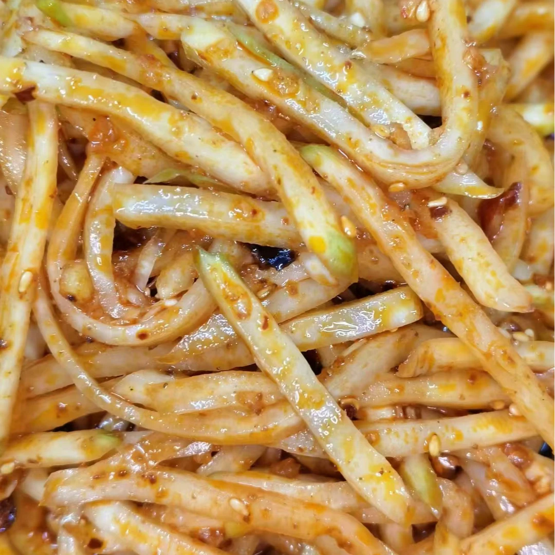 手工芥菜丝咸菜开胃菜下饭菜小菜芥菜香辣咸菜