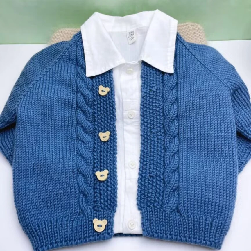 毛衣同款毛线手工编织