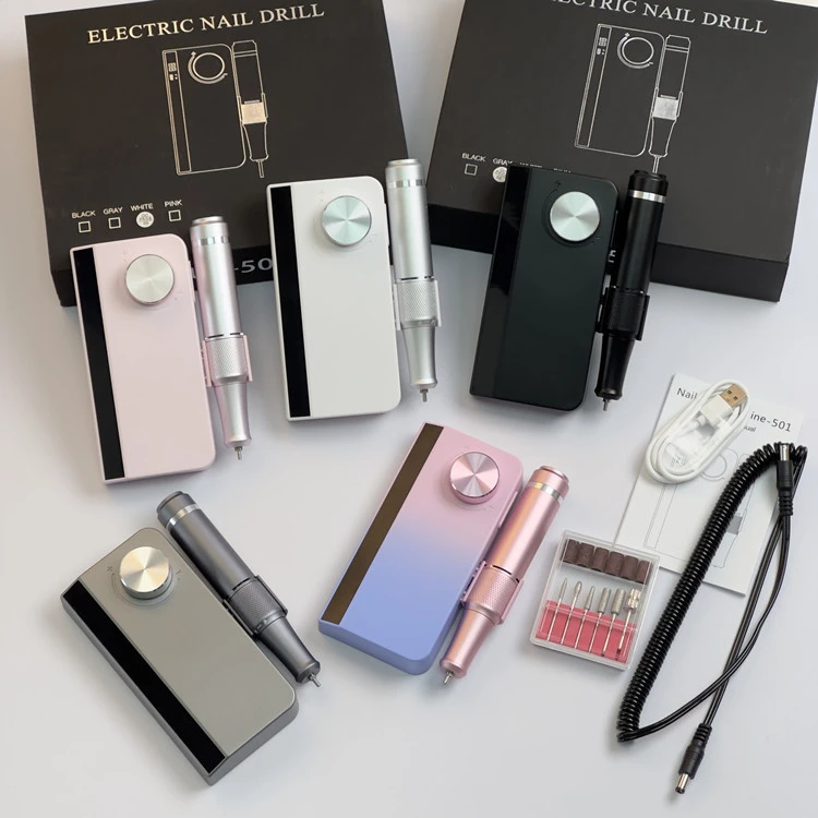 美甲打磨机蓄电式指甲打磨器电动卸甲便捷式美甲店专用