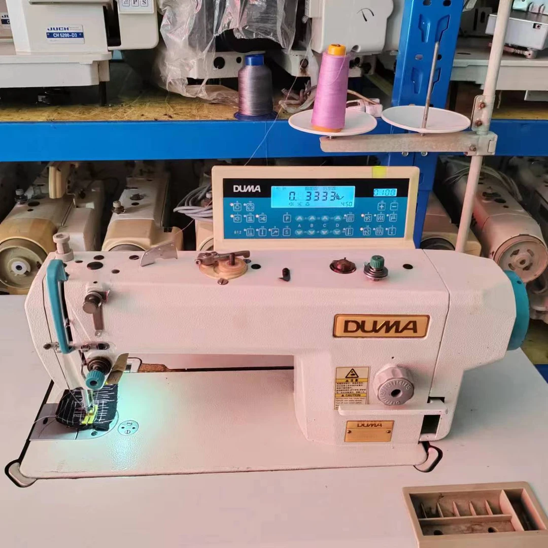 杜马分体机 三自动 自动剪线 自动倒回针 节能一体可调速