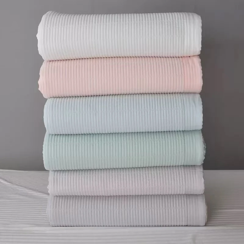 全美顺 韩国莫代尔素色密道床盖  3.5斤150*200（-+5）双面可水洗