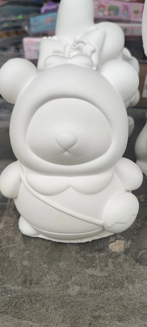 网红大号背包熊石膏娃娃