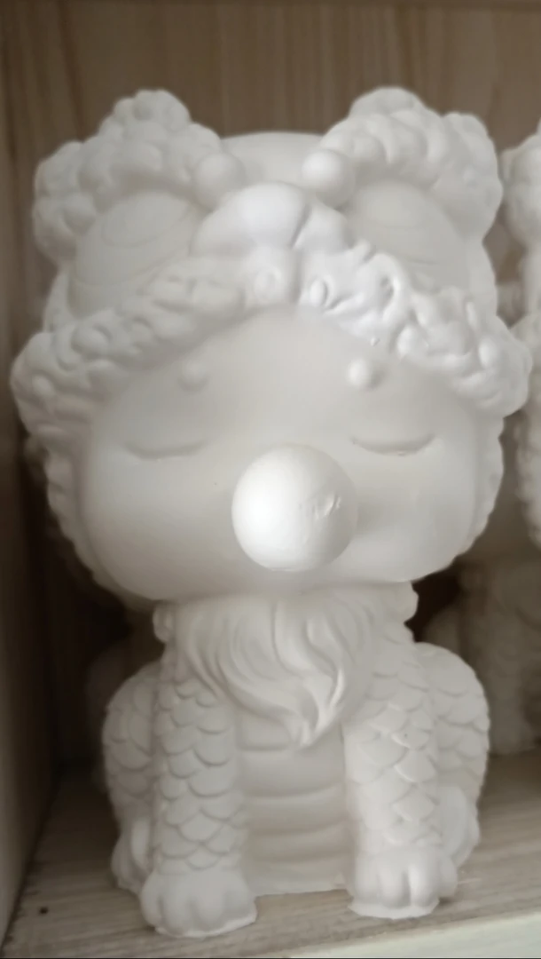 石膏娃娃DIY手工彩绘