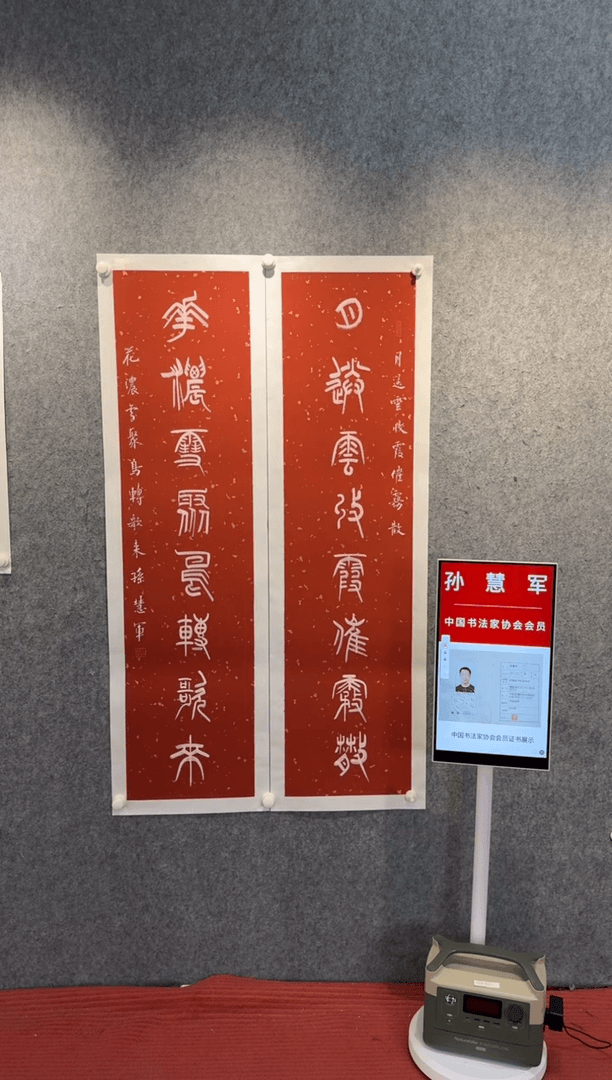 【闪购商品】绘画pmw中书协孙慧军书法作品4