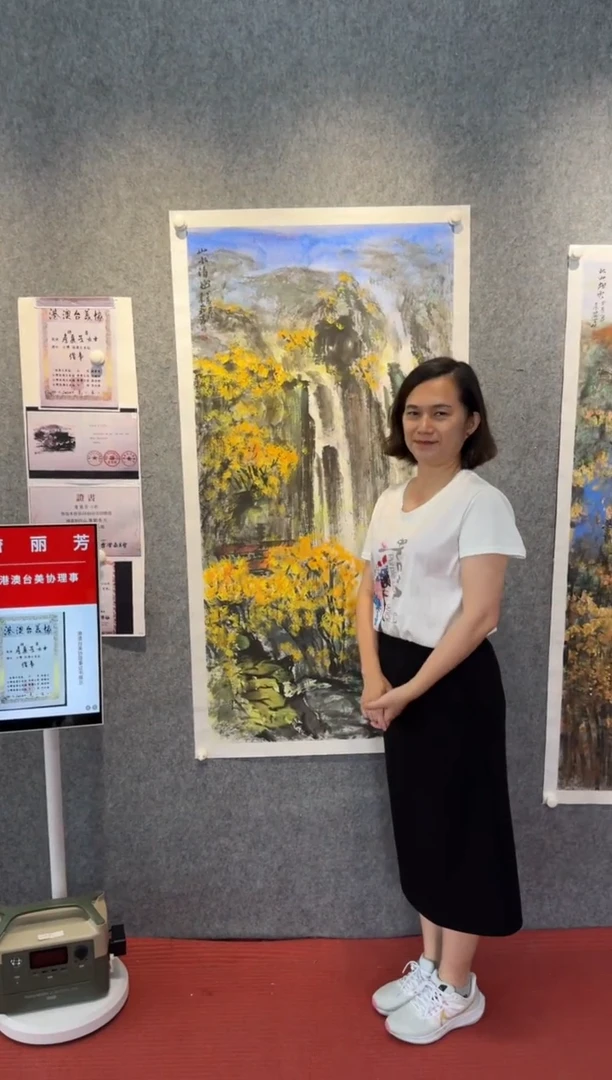 【闪购商品】绘画pmb港澳台美协理事詹丽芳11