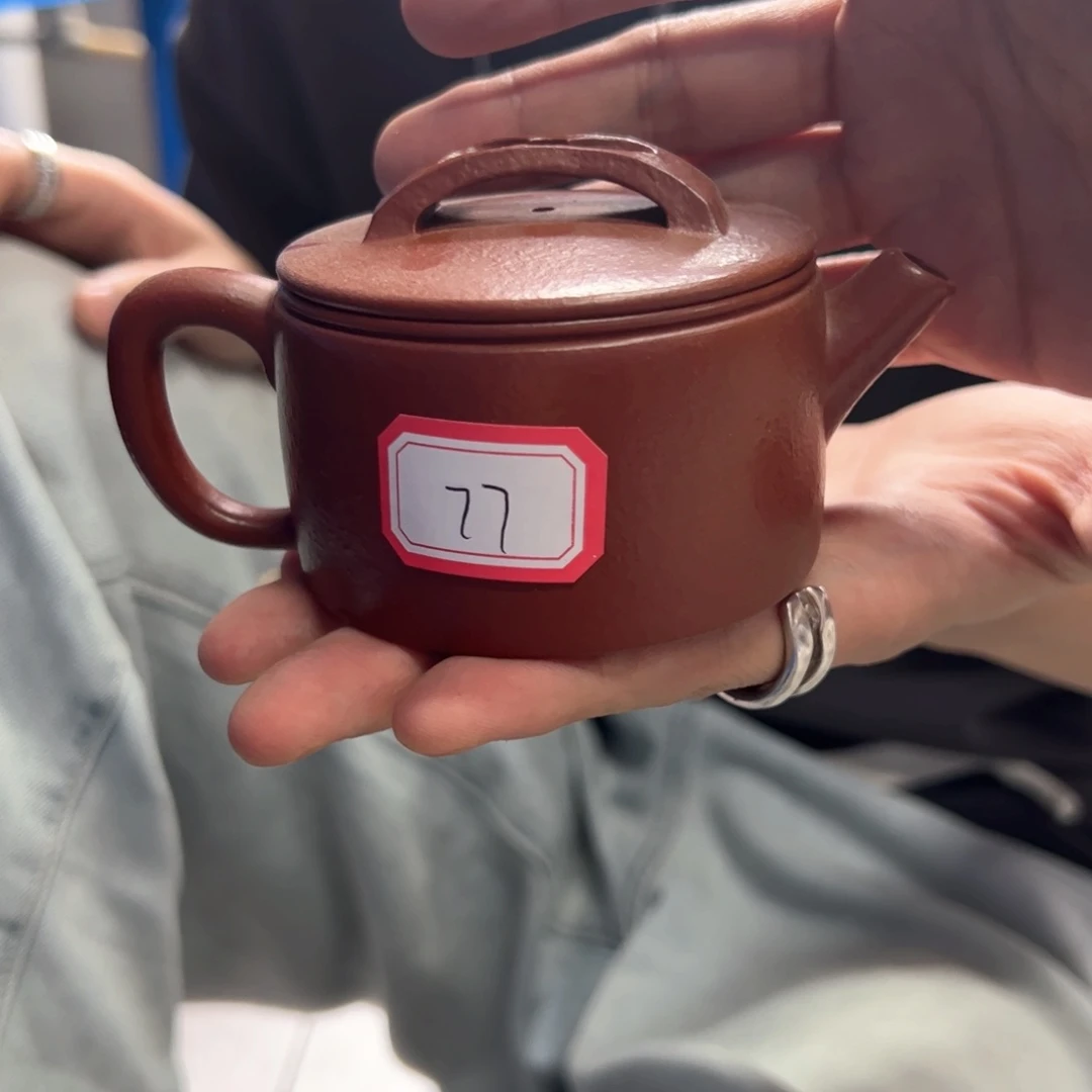 紫砂茶壶77 黄龙山原矿紫砂