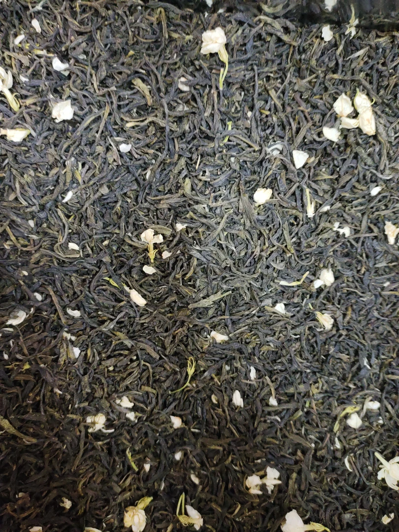 茉莉花茶，茉莉老茶碎