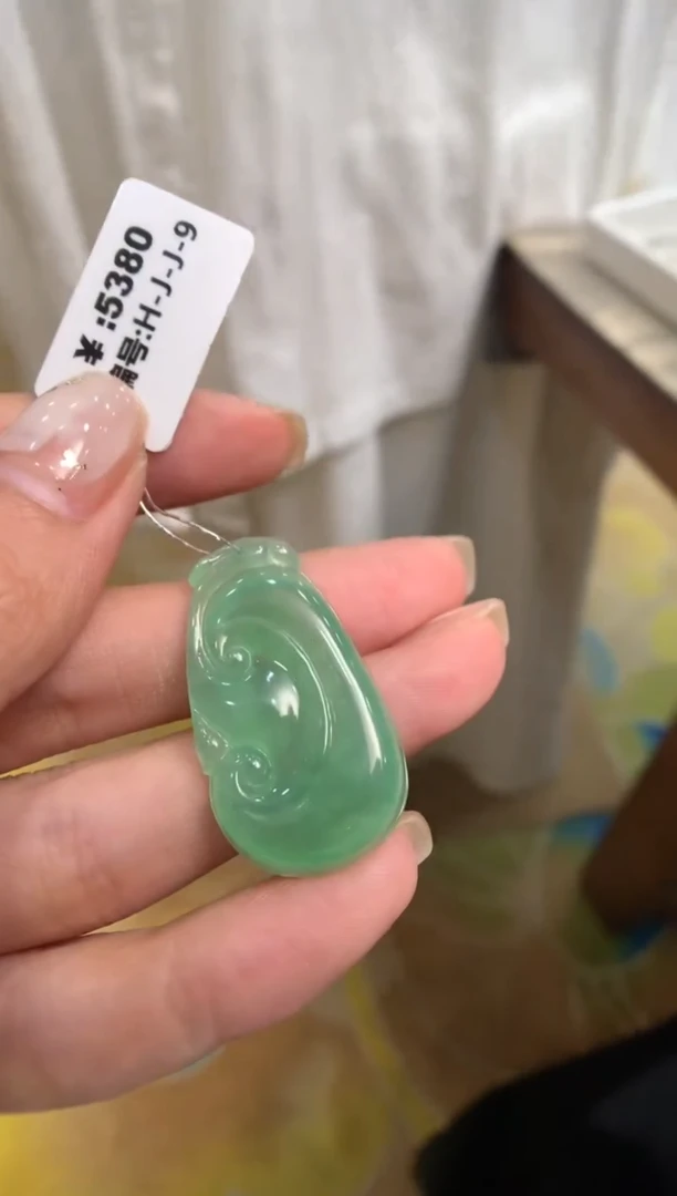 【闪购商品】翡翠颈饰未镶嵌如意
