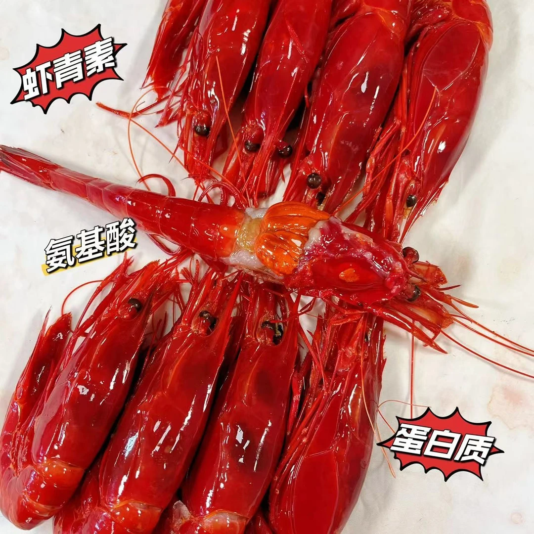 红魔虾鲜活超低温刺身级莫桑比克西班牙红魔虾