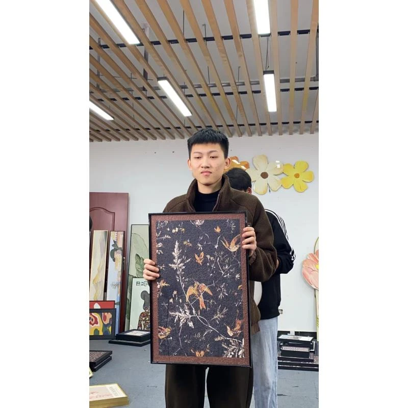 美式复古卧室装饰画法式中古艺术客厅挂画ins风植物餐厅花卉146