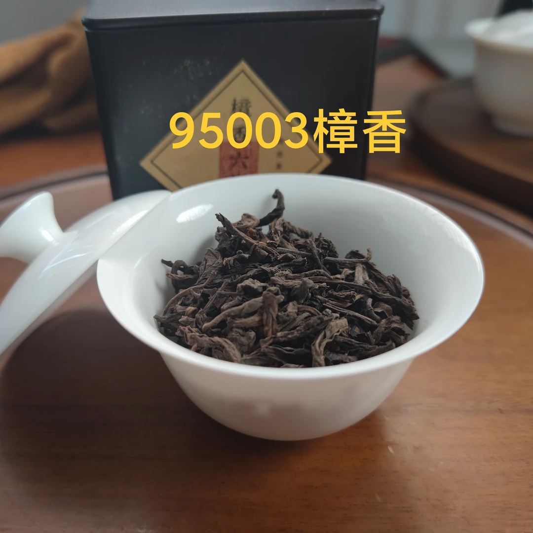 500g 95003陈香樟香 1995年六堡茶散茶