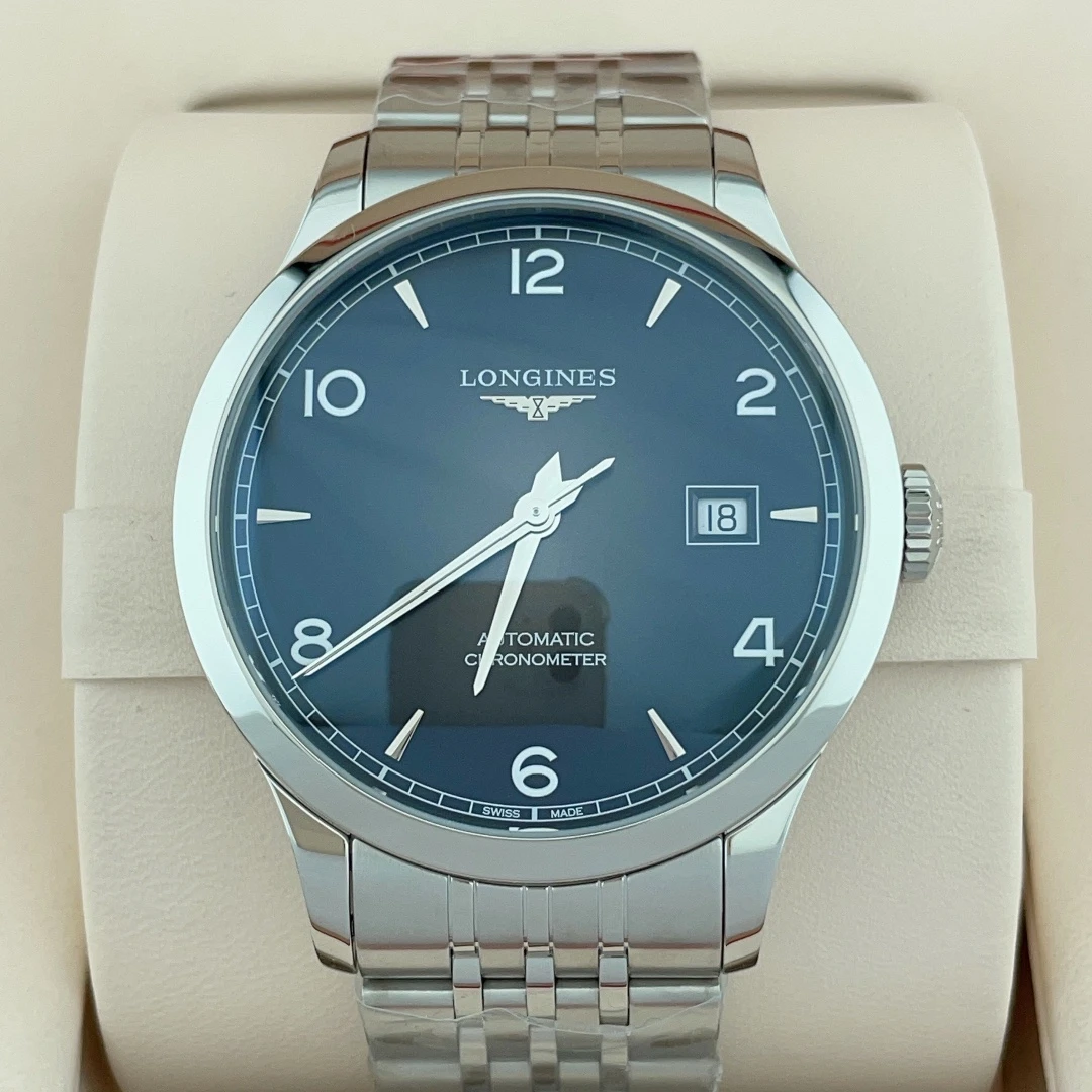 全新未使用 Longines/浪琴 开创着系列自动机械男表经典时尚简约