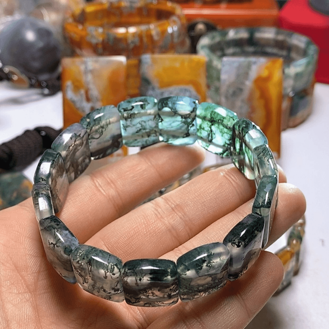 【闪购商品】玛瑙/玉髓手串未镶嵌叫***…