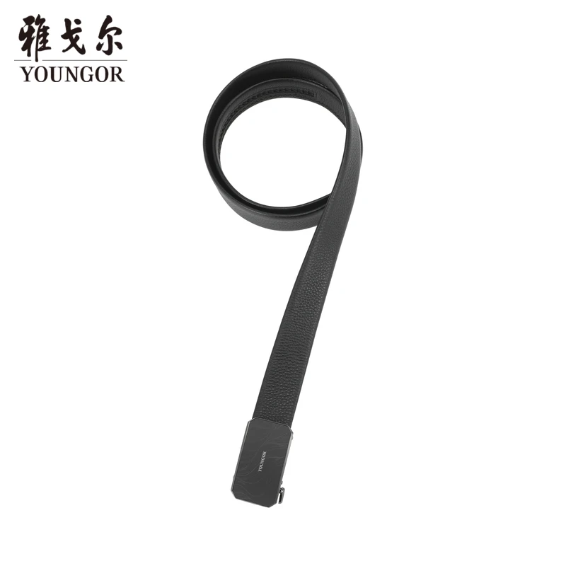 【头层牛皮】雅戈尔经典男士真皮皮带经典商务舒适百搭休闲软糯腰带