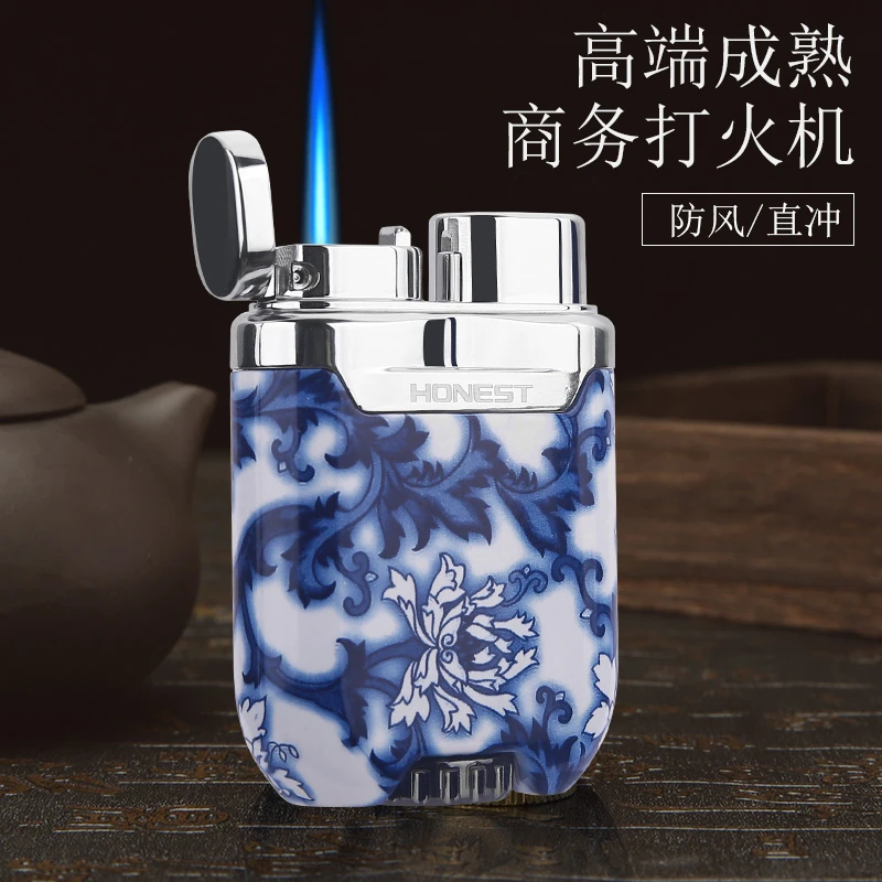 百诚名流直冲蓝焰气体打火机