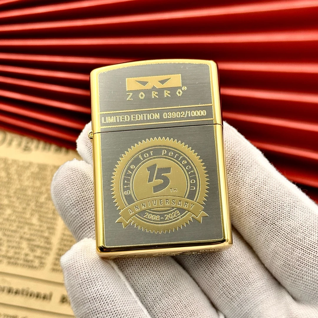 佐罗打火机15周年纪念机限定梵花星灿限量10000支(收藏)