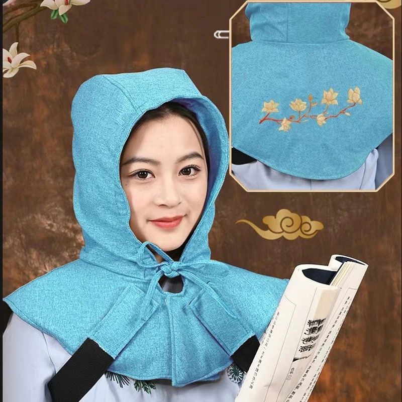 艾灸帽子颈椎热敷头部理疗熏蒸仪头疗电加热帽偏头痛艾灸护肩披肩